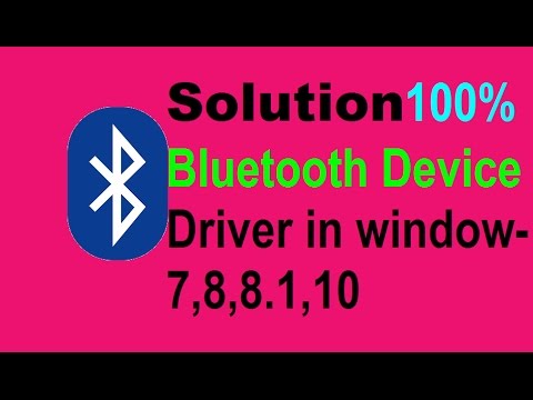 Bluetooth device driver windows 7 0