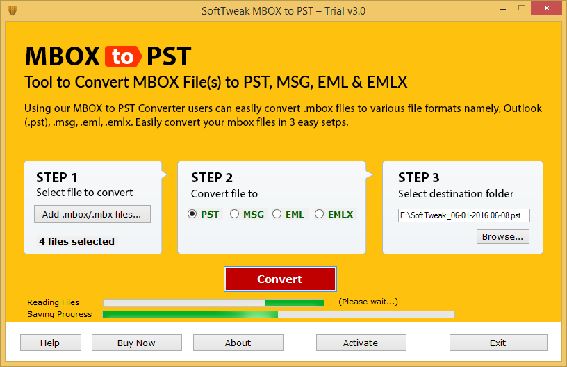 Mbox To Pst Converter Software